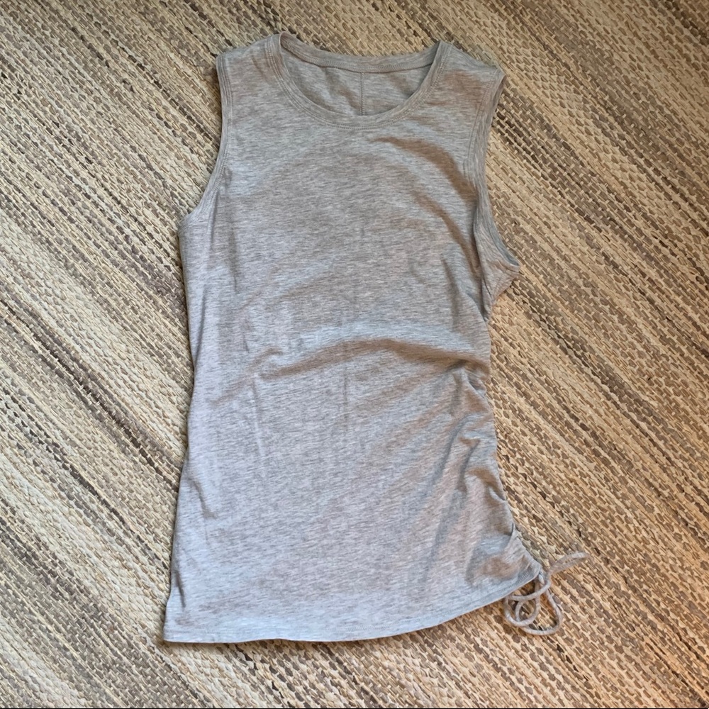 lululemon athletica Gray Tank Top